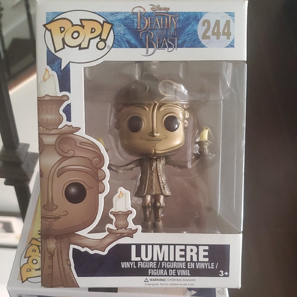 Funko Pop! Disney Beauty and the Beast Lumiere Vinyl Figure